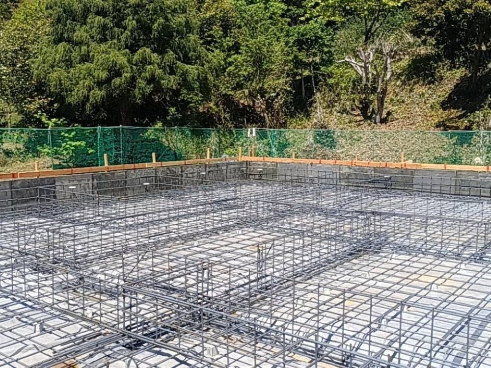 基礎工事（配筋）
