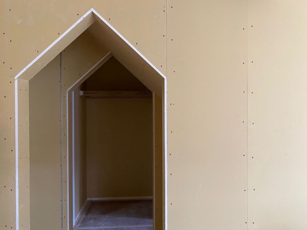 内部工事（ボード張り）