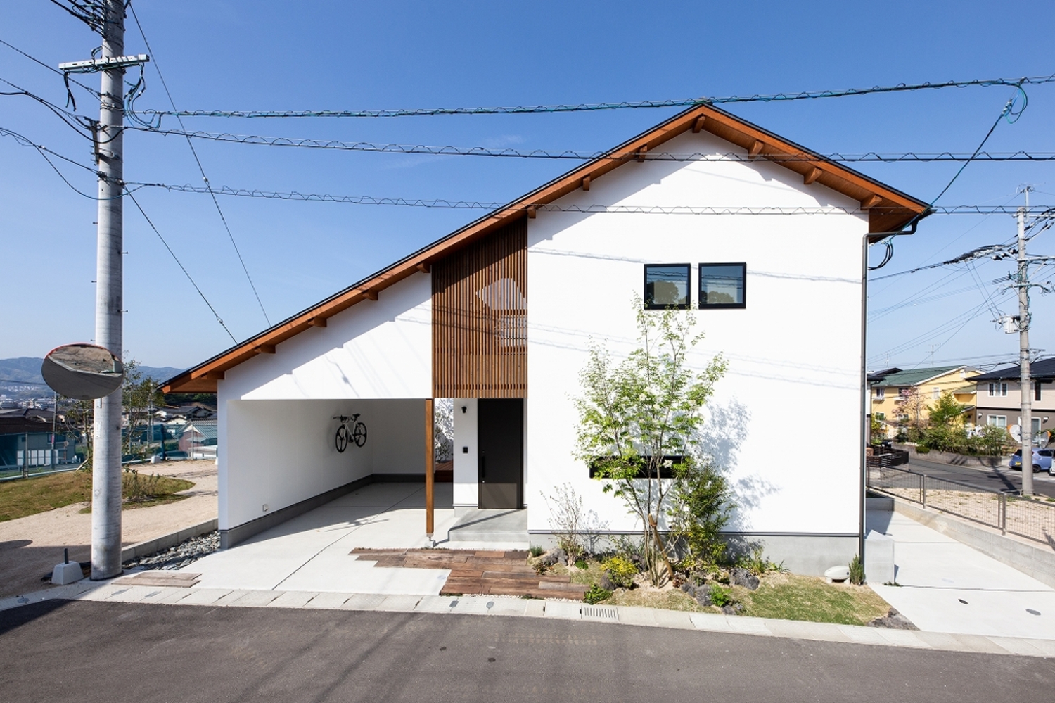 都府楼の杜モデル 大倉ホームの写真集 デザイン住宅ソラマド 青空と暮らす家