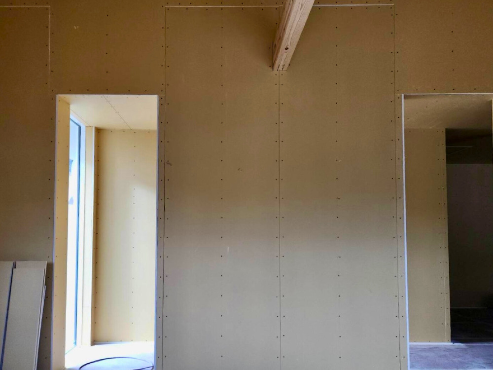 内部工事（ボード張り）
