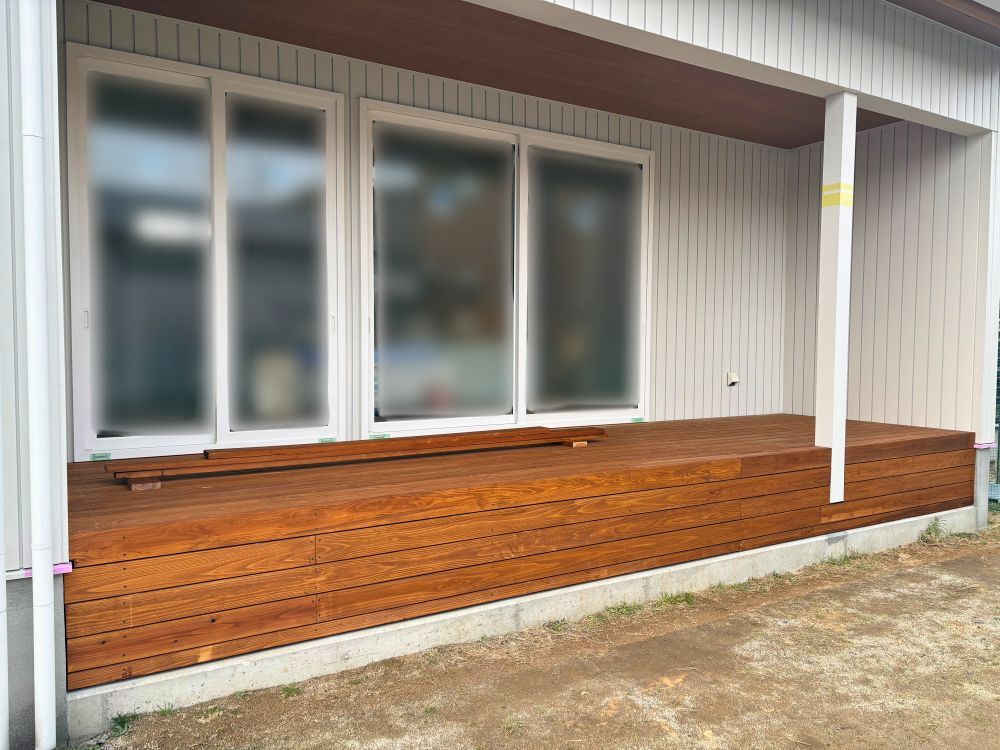 ウッドデッキ工事