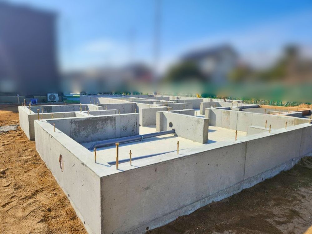 基礎工事（完成）