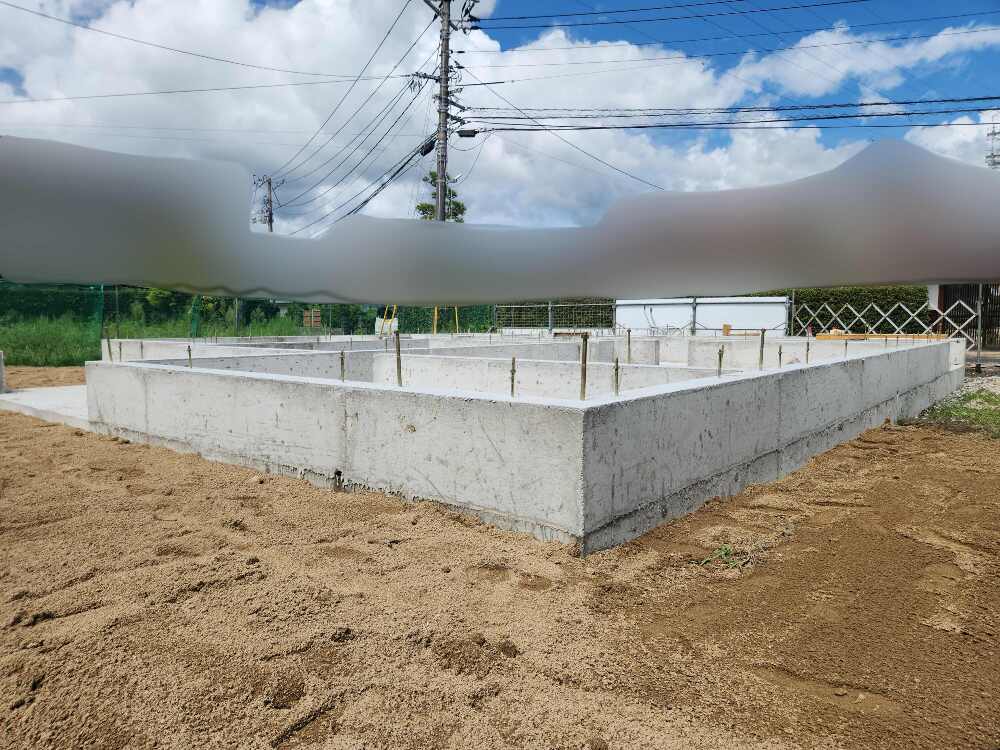 基礎工事（完成）