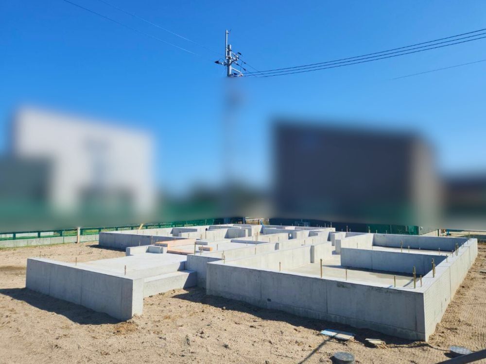 基礎工事（完成）