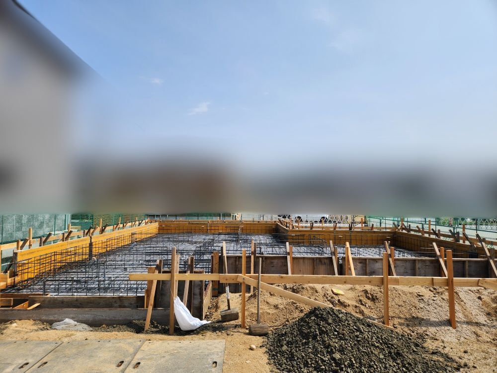 基礎工事（配筋）